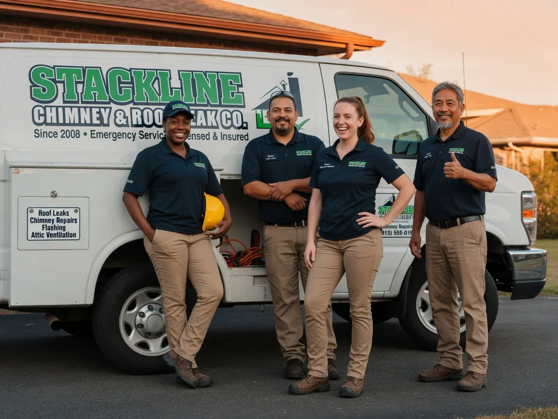 Chimney flashing repair company in Donnybrook, ND